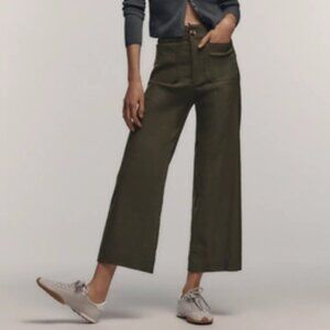 The Colette Magic Fabric Crop Wide-Leg Pants by Maeve